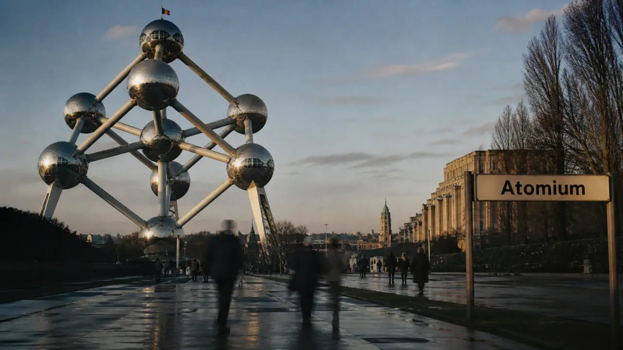 Activités atomium bruxelles : vue de l’Atomium au Heysel, Bruxelles