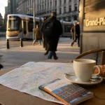 Adresse Bruxelles : table et carte des quartiers près de Bruxelles-Central