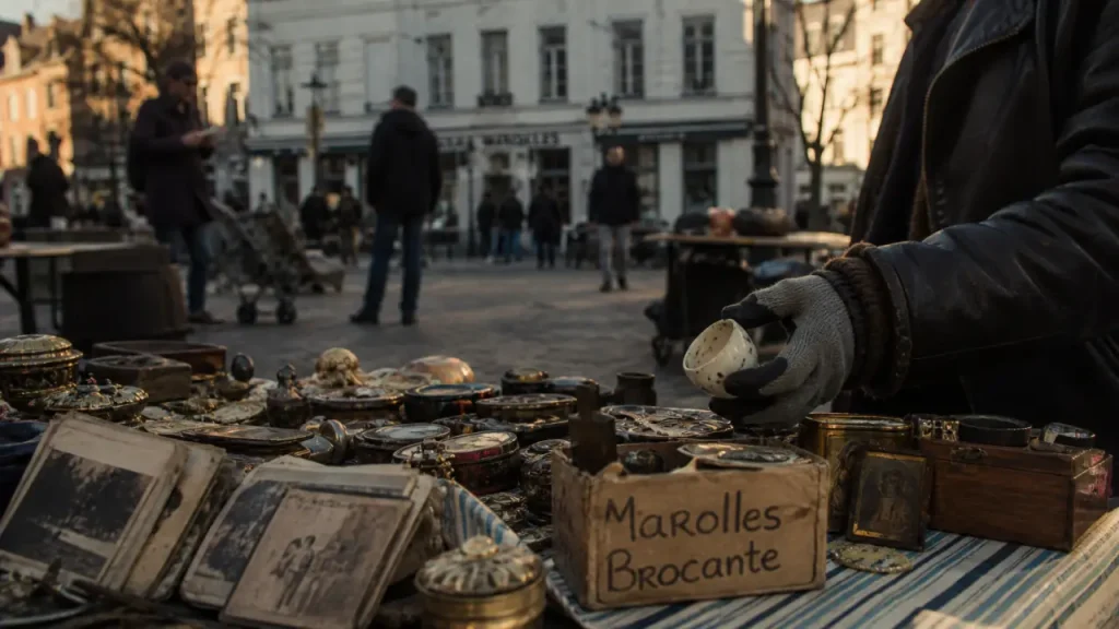 Bruxelles insolite : brocante des Marolles à Bruxelles