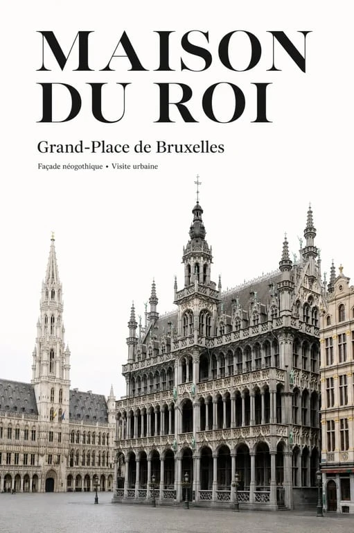 Musée de la ville de Bruxelles sur la Grand-Place avec la Maison du Roi et l’Hôtel de Ville