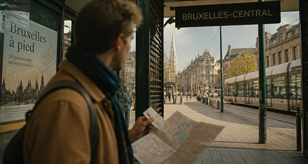 Meilleure période pour visiter Bruxelles : arrivée en gare, plan et ticket, ambiance Grand-Place