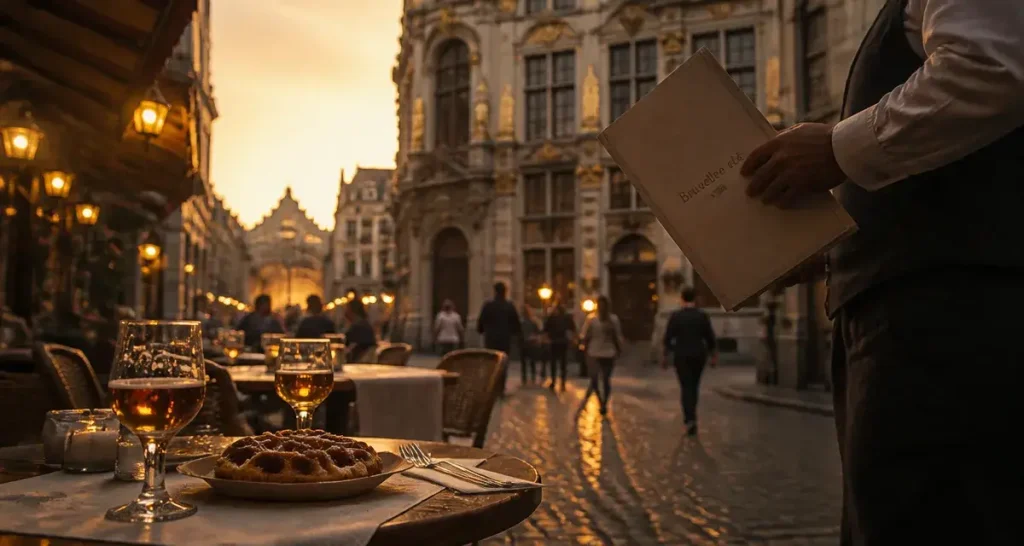 Que faire à Bruxelles cet été : terrasse à la Grand-Place