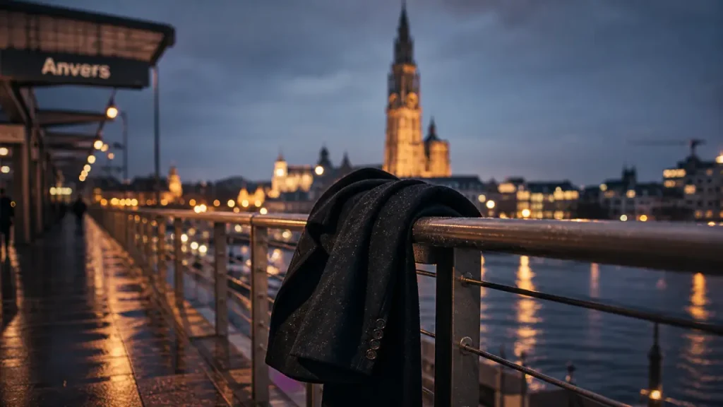 Visiter anvers ou bruxelles : quais de l’Escaut au crépuscule et cathédrale