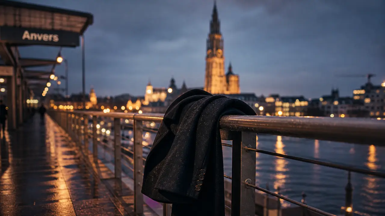 Visiter anvers ou bruxelles : quais de l’Escaut au crépuscule et cathédrale