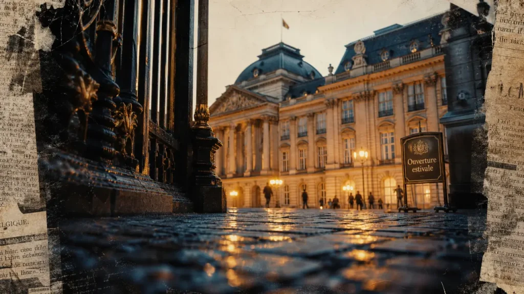 Visiter le palais royal Bruxelles : façade et ouverture estivale