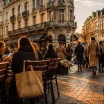 Quartier du Châtelain Bruxelles : façades Art nouveau et marché animé
