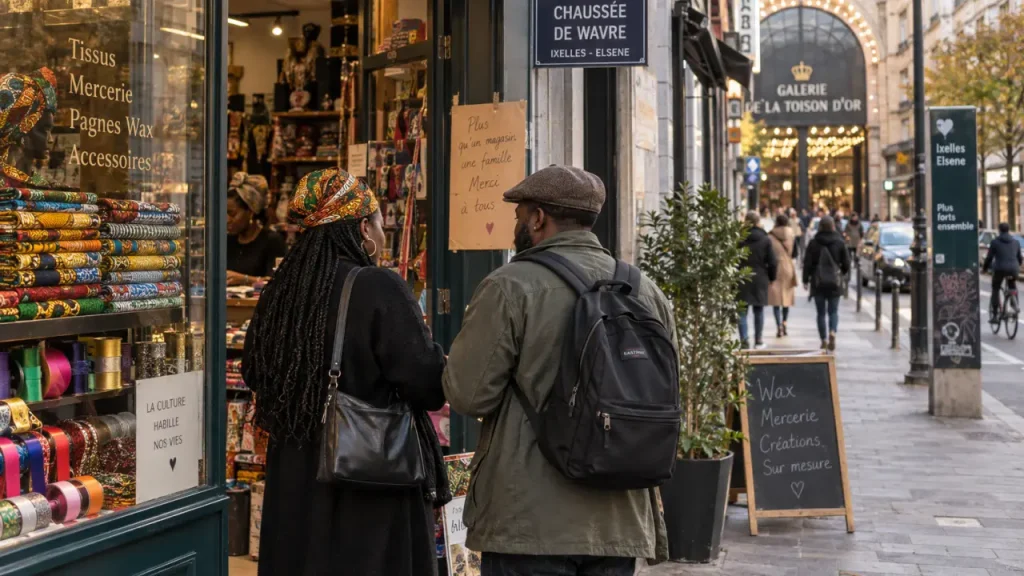 Matongé en 2 heures : galeries, cuisine congolaise et mémoire urbaine