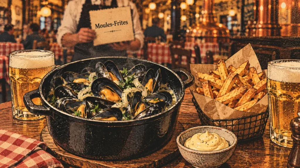 Restaurants de moules à Bruxelles : recettes originales, institutions et quartiers à comparer