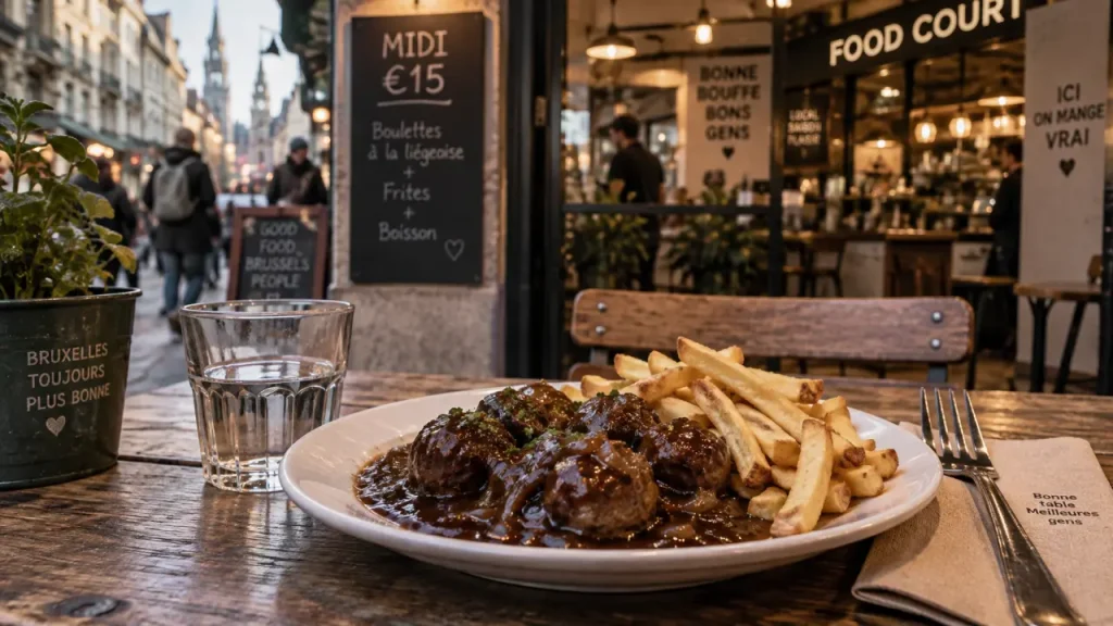 Manger à Bruxelles pour moins de 20 € : 5 adresses incontournables