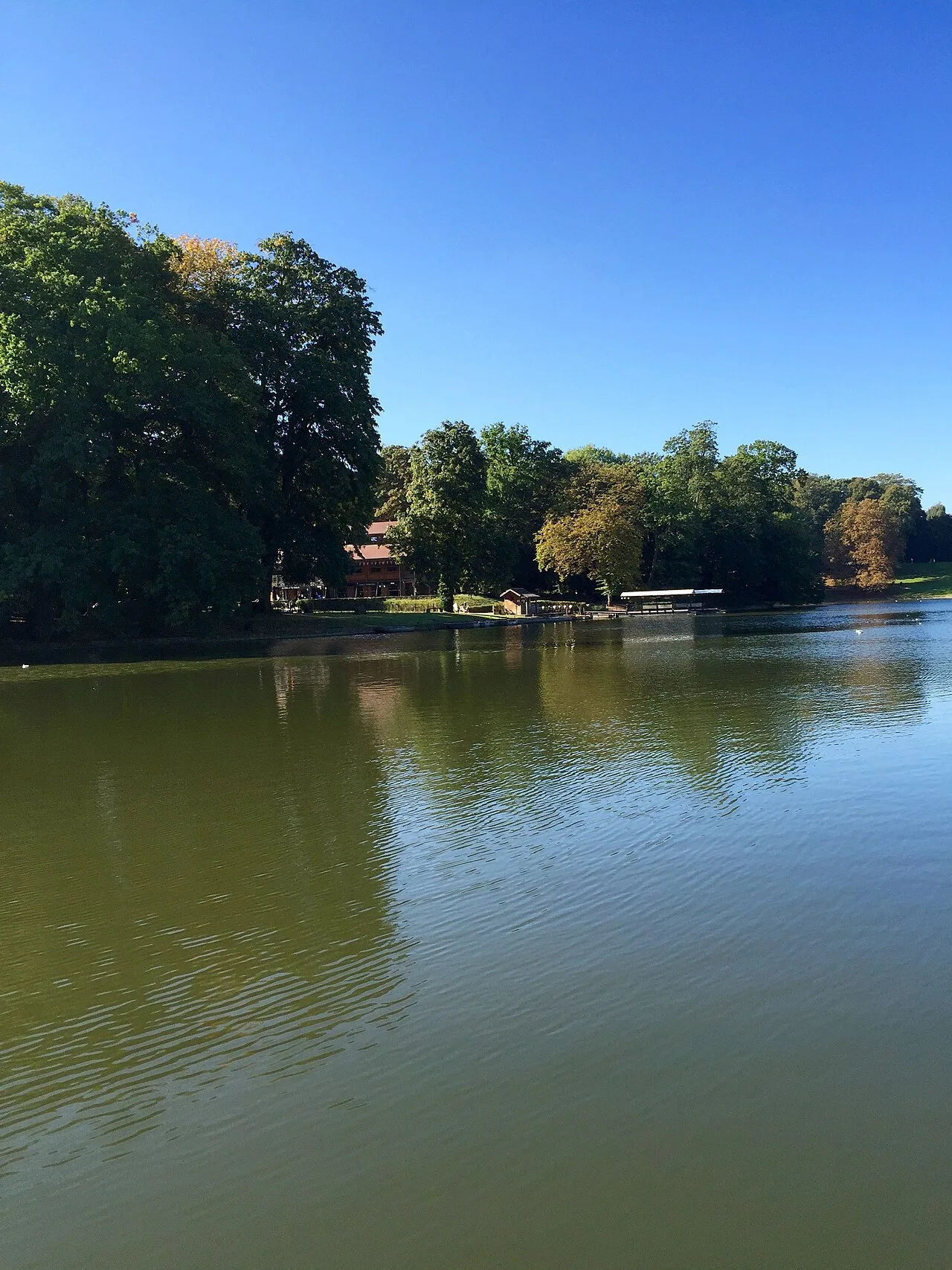 Bois de la Cambre : paysage du jardin