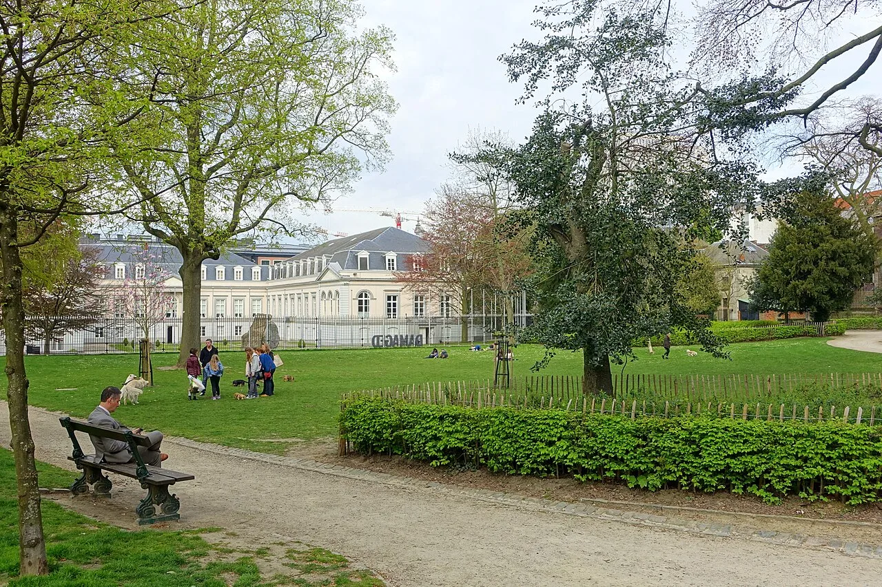 Parc d’Egmont : paysage du jardin