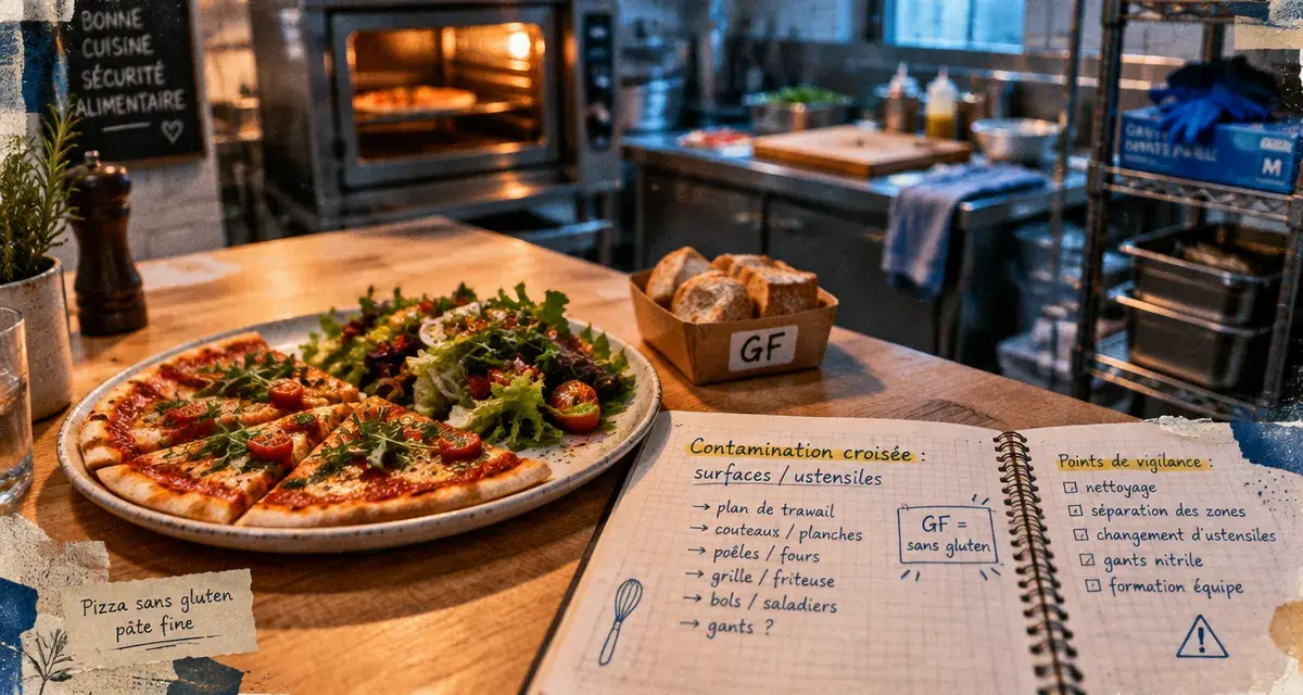 Restaurants sans gluten bruxelles : sécurité anti-contamination et option GF